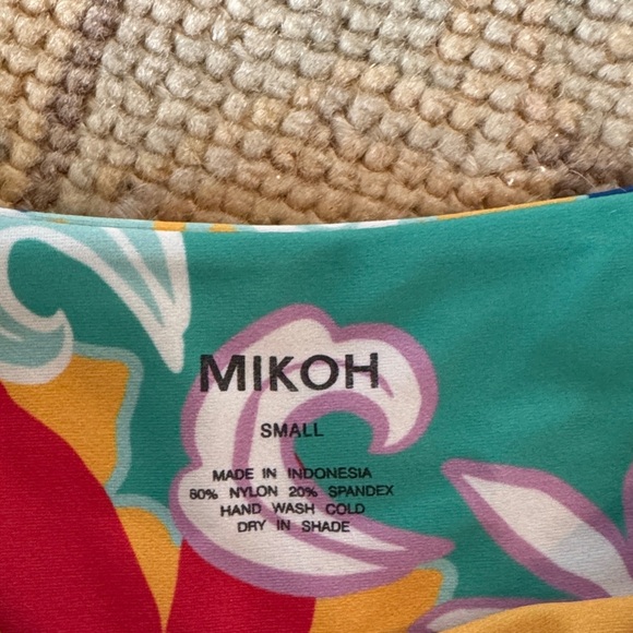 Mikoh Multicolor Floral Bikini Set - Picture 3 of 13
